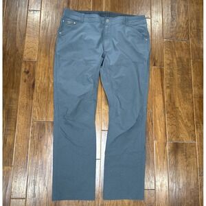 Kuhl Silencr Pants Mens 40x32 Gray Ripstop Hiking Outdoor Utility Work Gorpcore